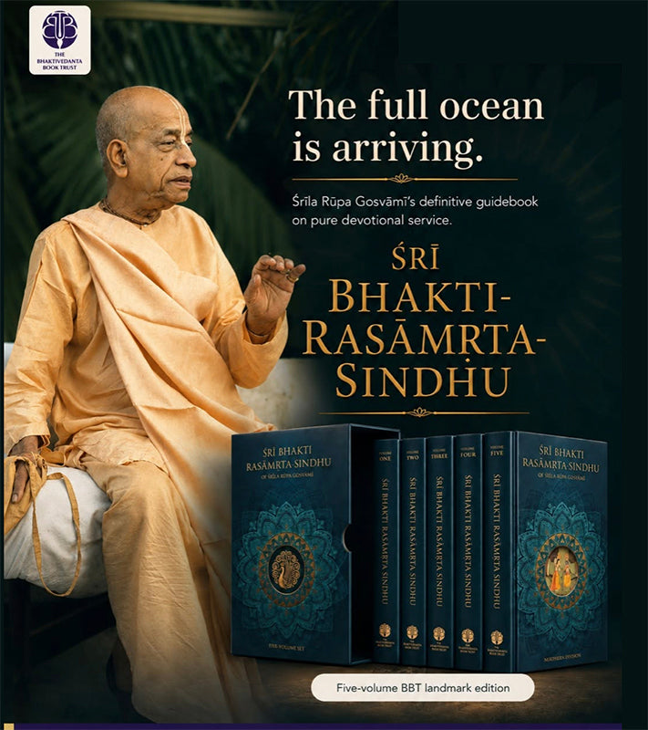 Śrī Bhakti-rasāmṛta-sindhu — Complete 5-Volume Set