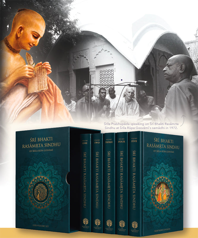 Śrī Bhakti-rasāmṛta-sindhu — Complete 5-Volume Set