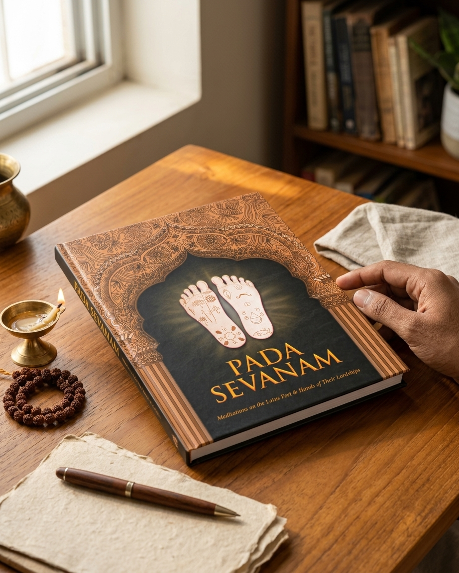 Pada Sevanam: Meditations on the Lotus Feet and Hand-Palms of Their Lordships Ebook