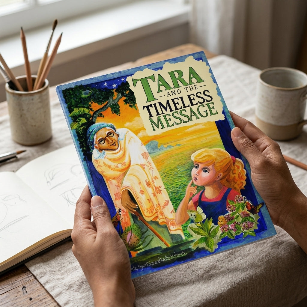 Tara and the Timeless Village Colouring Book