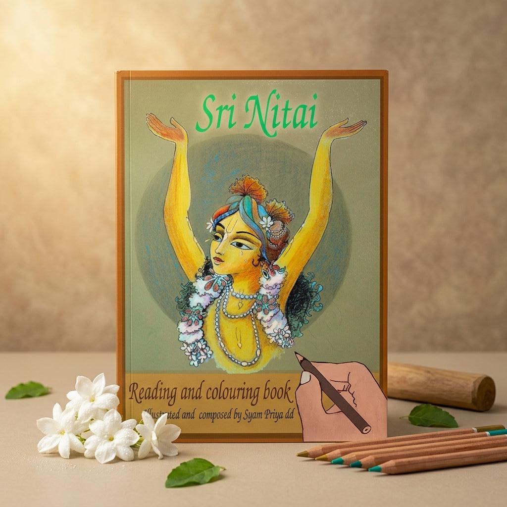 Sri Nitai Colouring Book