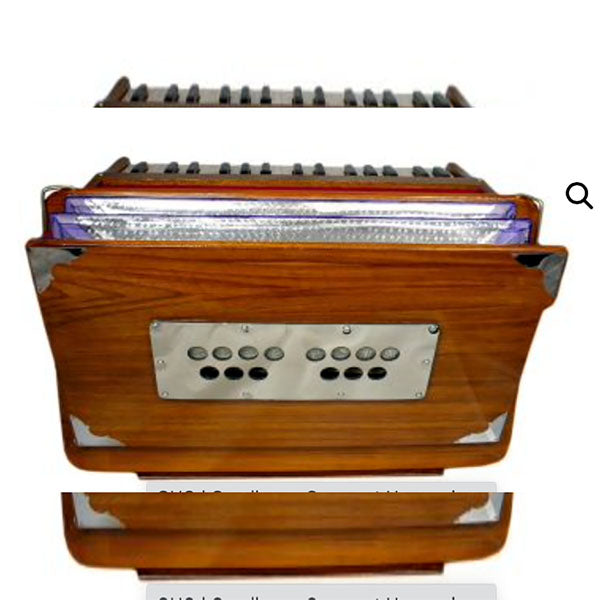 Harinama Triangle Harmonium 2.5 octave His Grace Aindra