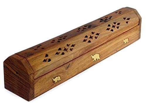 INCENSE STICK HOLDER AND ASH CATCHER WITH INCENSE STORAGE - Touchstone Media