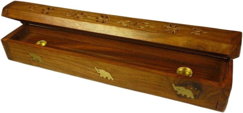 INCENSE STICK HOLDER AND ASH CATCHER WITH INCENSE STORAGE - Touchstone Media