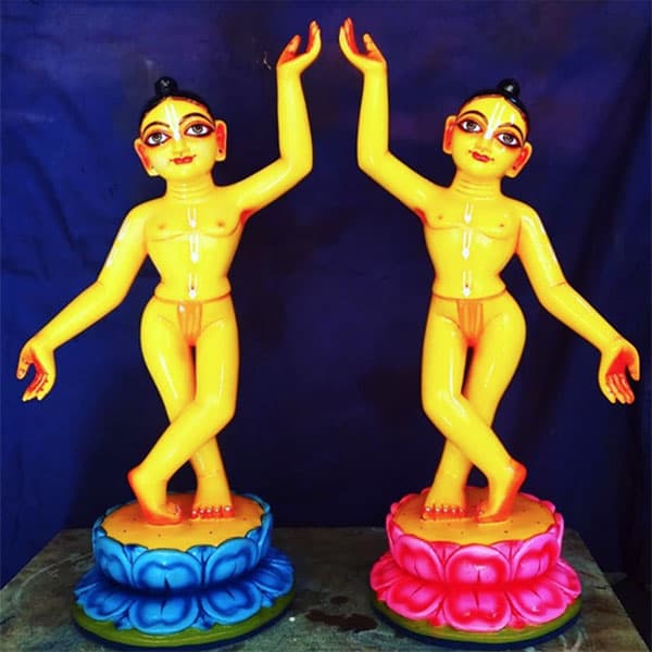 Jai Nitai Gour Wooden Deities - Deities
