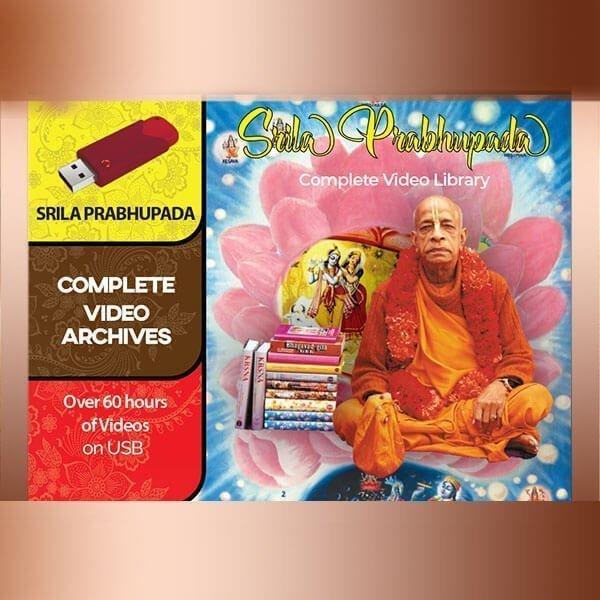 Prabhupada Complete Video Archive on USB - USB Media