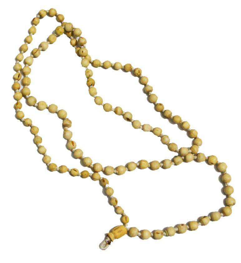 Pure Tulasi Bead from Mayapur, India. Medium SIze - Touchstone Media