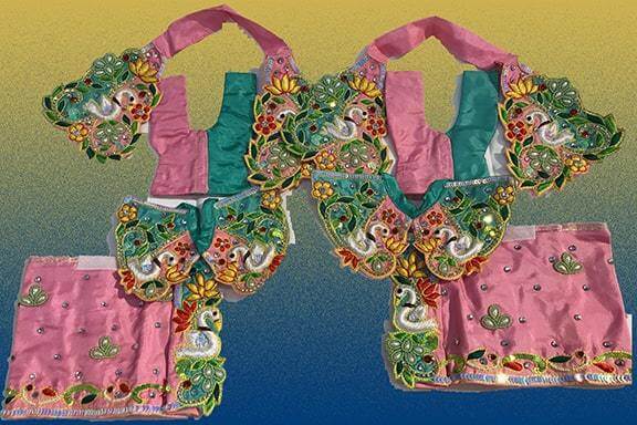 Rose Custom Gour Nitai Outfit Set