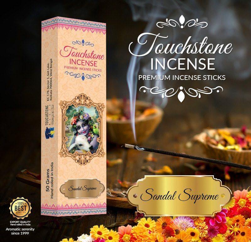 SANDAL SUPREME INCENSE - Touchstone Media