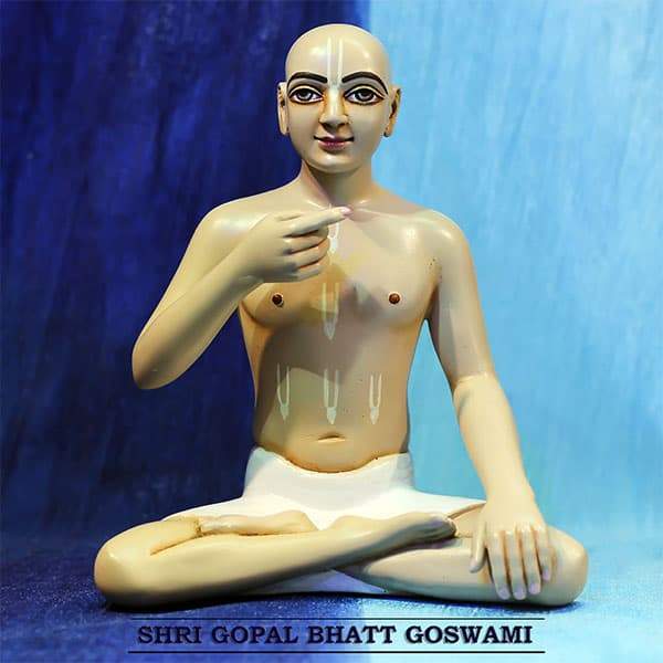 SIx Goswamis Polyresin Forms