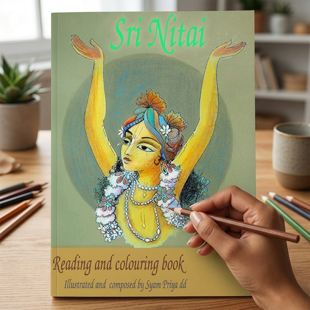 Sri Nitai Colouring Book