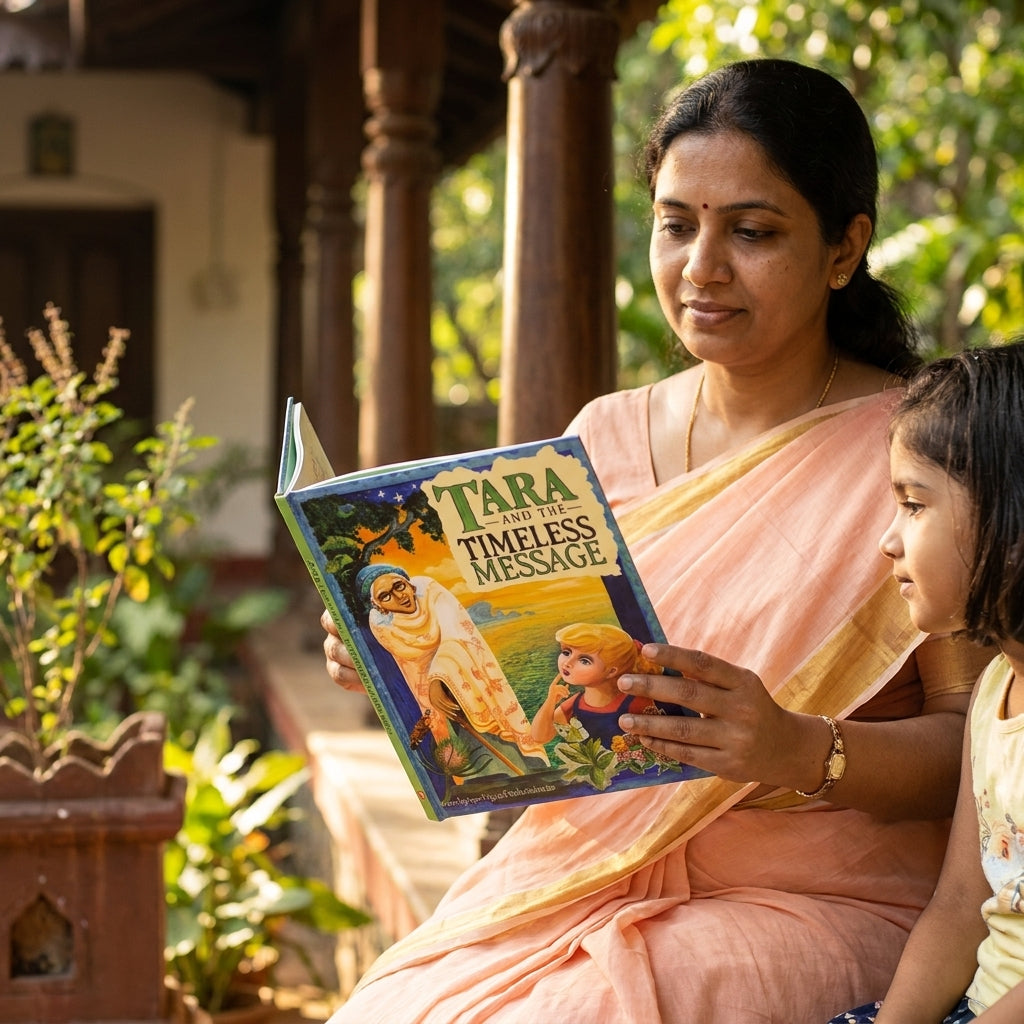 Tara and the Timeless Village Colouring Book