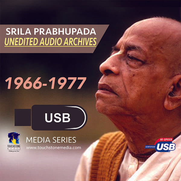 1966- 1977 Unedited Raw Audio Archives of Srila Prabhupada 