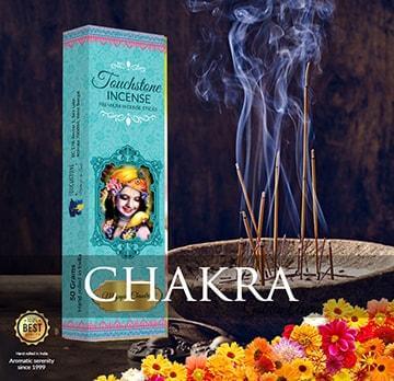Chakra - Hand-rolled Natural Incense - Touchstone Media