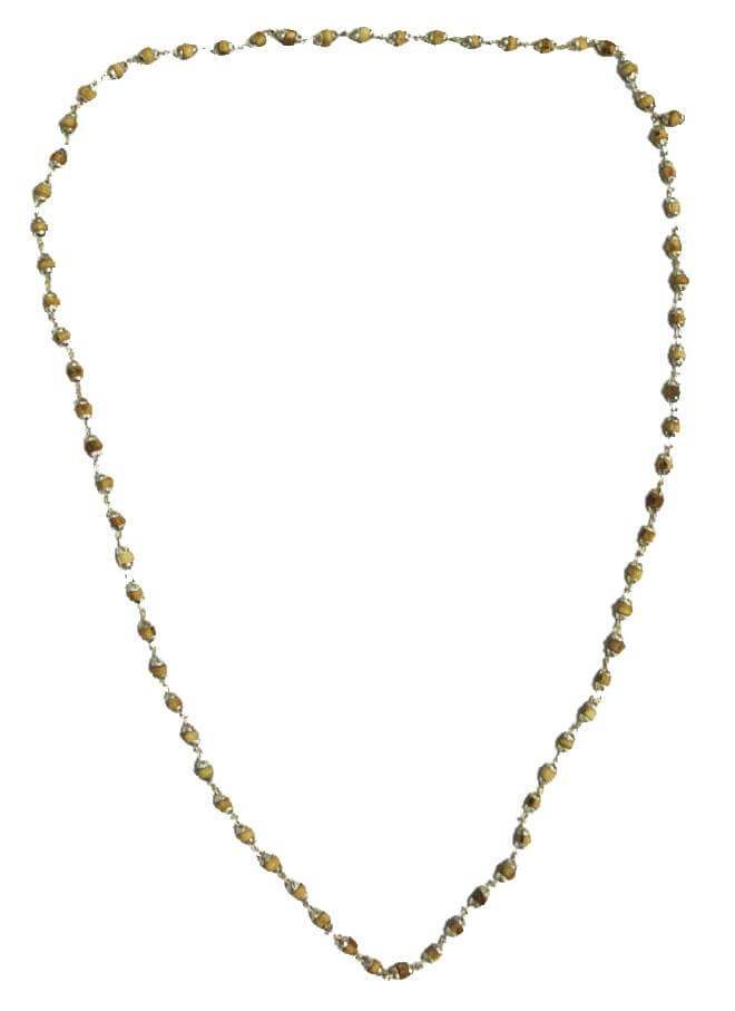 German Silver Tulsi Necklace Beads - Touchstone Media