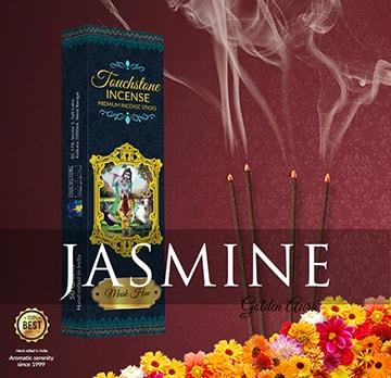Jasmine - Premium Hand-rolled Natural Incense - Touchstone Media