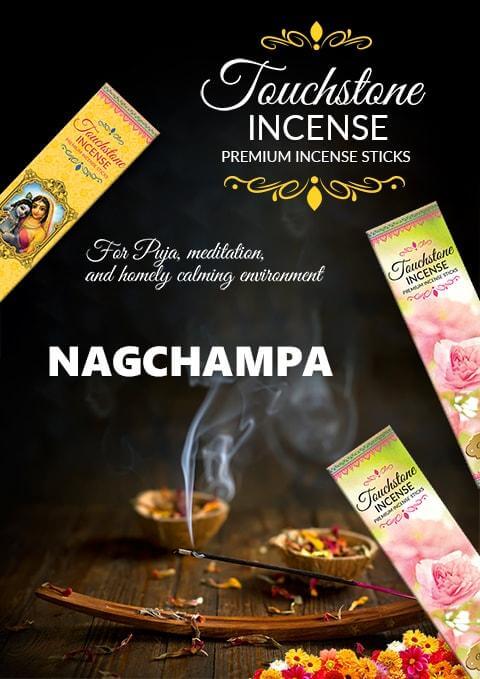 Nag Champa Premium Incense Sticks - Touchstone Media